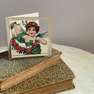 Vintage Cupid Valentines Card